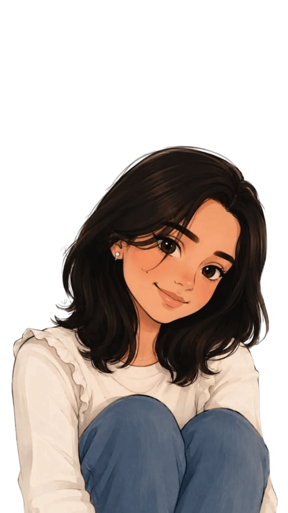 Illustrated portrait of Ashu Rana