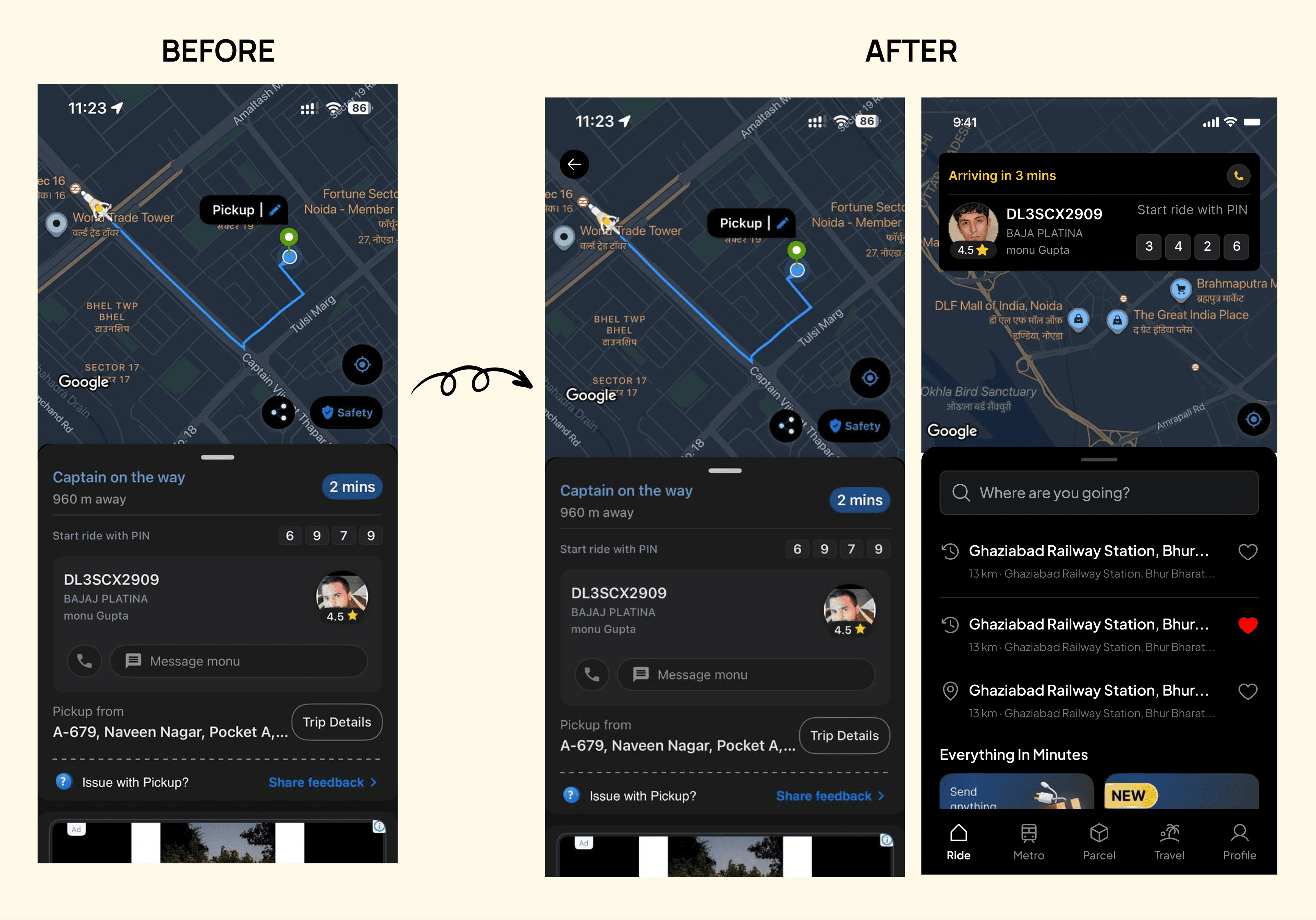 Rapido case study hero preview